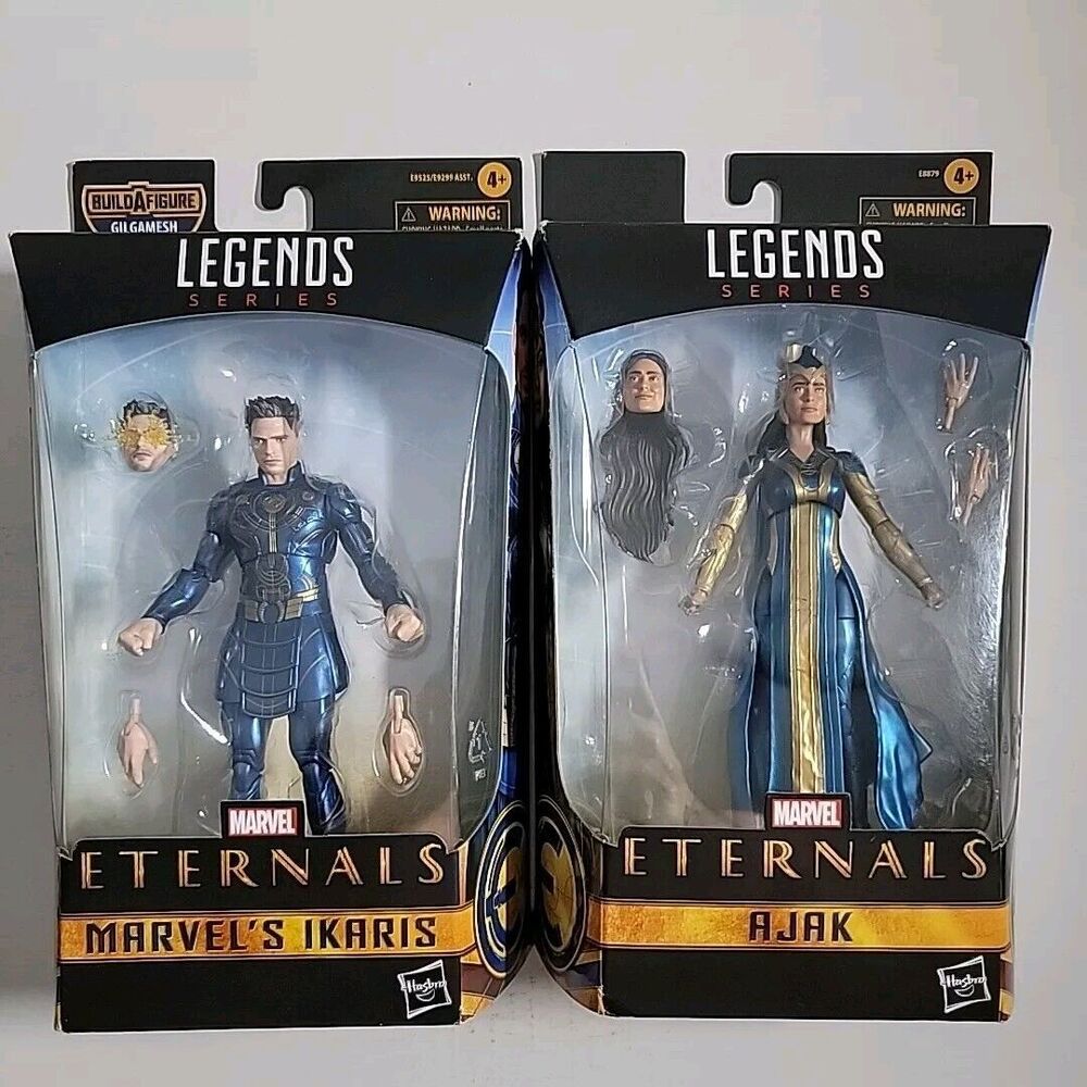 Marvel Legends Eternals Lot of 2 Figures AJAK & IKARIS EXCELLENT CONDITION- NEW